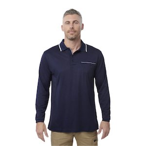 Work Polos: King Gee Workcool Long Sleeve Polo Shirt (K69790)