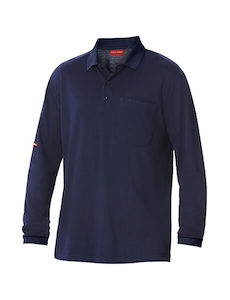 Gents Polos: Hard Yakka Long Sleeve Regular Fit Polo (Y11307)