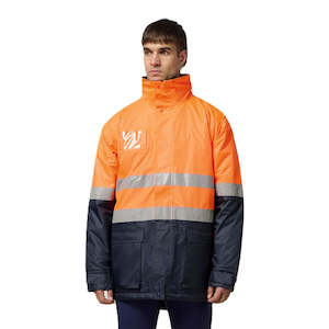Hi Vis Jackets: Hard Yakka Core Hi-Vis 2 Tone Taped Quilted Waterproof Jacket (Y06685)