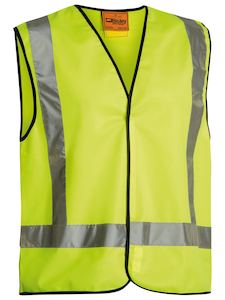 Hi Vis Vests: Bisley H Taped Hi Vis Vest (BV0342HT)
