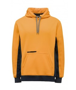 Hi Vis Fleece: King Gee Hi-Vis Fleece Pullover Hoodie (K55033)