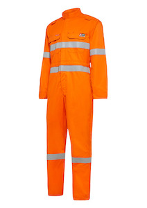 Hard Yakka Shieldtec Fr Lightweight Hi-Visibility Coverall With Fr Tape (Y00080)