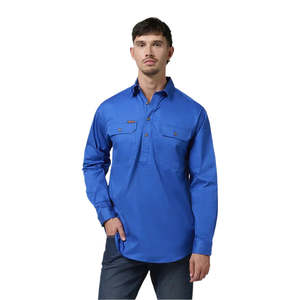 Hard Yakka Mustang Closed Front Work Shirt (Y04004)
