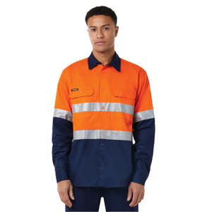 King Gee Originals Vented Drill Shirt Taped (K54025)