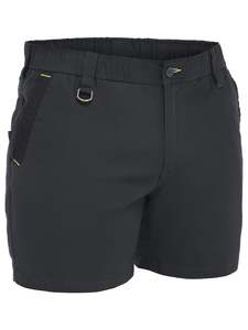 Gents Shorts: Bisley Flx & Move Elastic Waist Stretch Short Shorts (BSH1339)
