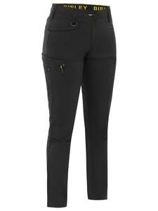 Ladies Pants: Bisley Women's X Airflow Stretch Ripstop Lightweight Cargo Pant (BPCL6152)