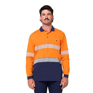 King Gee Originals Hi-Vis Spliced Cotton Polo (K54926)