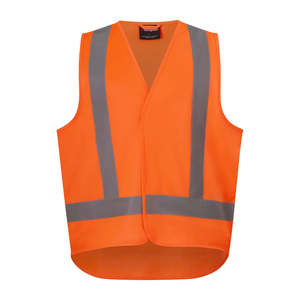Hi Vis Vests: King Gee Originals Hi Vis H Back Vest (K57004)