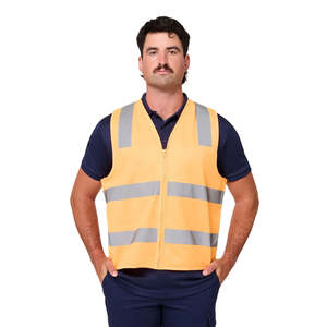 Hi Vis Vests: King Gee Originals VIC Rail Hi-Vis Safety Vest (K57008)