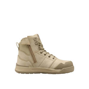 Hard Yakka Evolution Lace Up & Side Zip 6 Inch Steel Toe Safety Boot (Y60139)