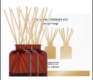 Products: The Aromatherapy Company - Therapy Aroma Dream - Trio Diffuser Gift Set - Relax, Restore & Uplift