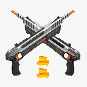 All Range: DOUBLE THE FUN ADVANCED COMBAT TWO PACK WITH TWO FREE LASERS!