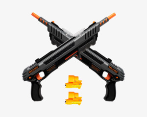 DOUBLE THE FUN BLACK FLY TWO PACK WITH TWO FREE LASERS!