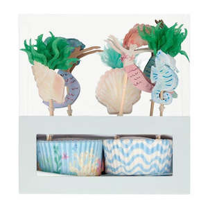 Cupcake Kit: Meri Meri Mermaid Cupcake Kit