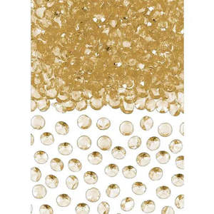 Aladdin Party: Gold Acrylic Diamond Gem Scatters