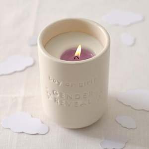 Ginger Ray Pink Gender Reveal Candle
