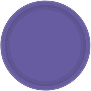 New Purple Plates - Dinner 8 Pack