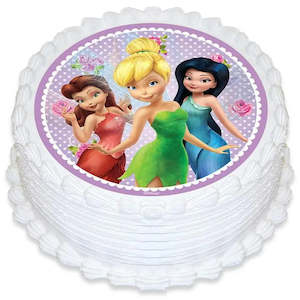 Disney Fairies Edible Cake Image