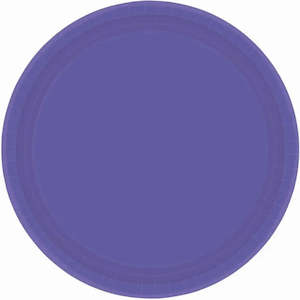 Llama Party: Passion Purple Plates - Lunch 20 Pkt