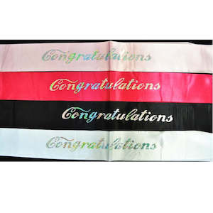 Congratulations Sash