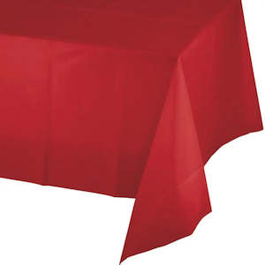 Red Tablecover