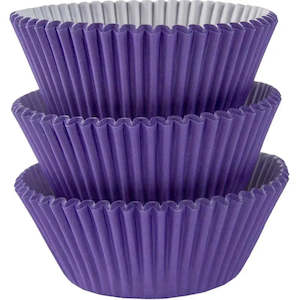 Passion Purple Cupcake Cases - 75 Pkt