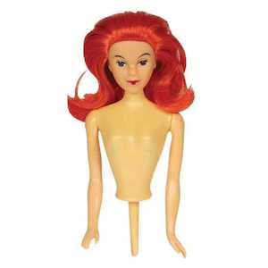 Red Hair Doll Cake Pick