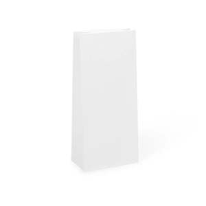 White Paper Party Bag 22cm x 10cm - Individual