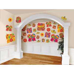 Day Of The Dead Party: Fiesta Fun Cutout Decorations