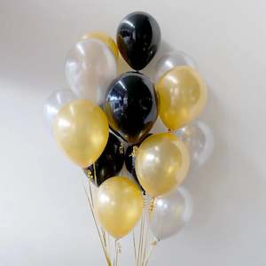 Roaring 20s Great Gatsby Party: Pack of 15 Latex Balloons - Glitz