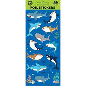 Shark Party: Shark Stickers WEB5949