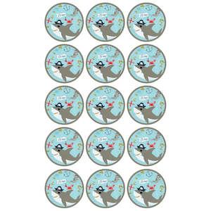 Ahoy Edible Cupcake Images