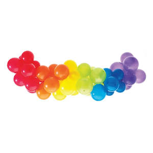 Rainbow Balloon Garland Kit - 40 Pkt