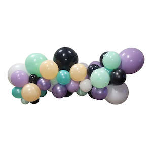 Organic Balloon Garlands Decor: Boo Crew Balloon Garland by Pop Balloons