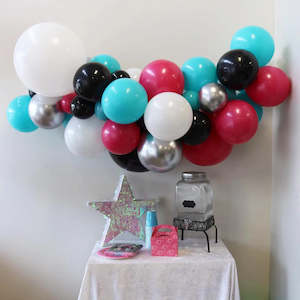 TikTok Balloon Garland by Pop Balloons