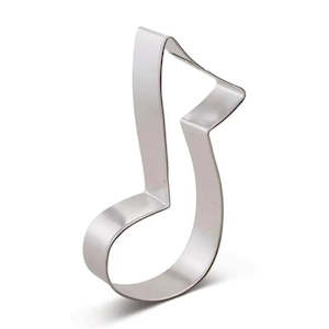 50s Party: Musical Note Cookie Cutter