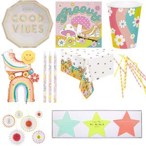 60s Party: Flower Power Party Pack