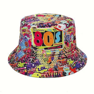 80s Party: 80s Bucket Hat