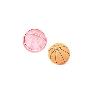 Basketball Party: Basketball Cookie Cutter & Embosser