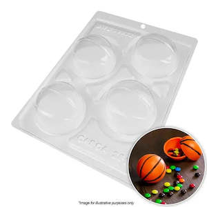 Basketball Plastic Candy Mould