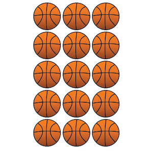 Basketball Edible Cupcake Images