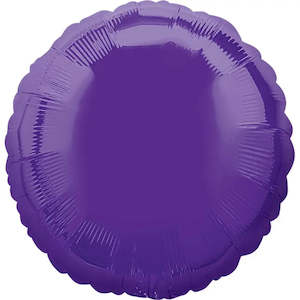 Quartz Purple Round Foil Balloon