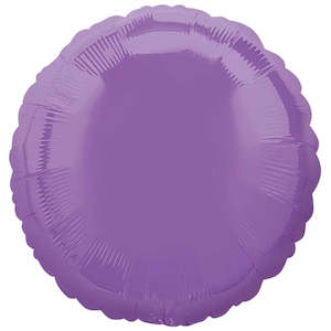 Spring Lilac Round Foil Balloon