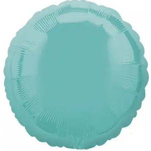 Robins Egg Blue Round Foil Balloon