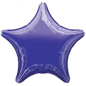 Metallic Purple Star Foil Balloon