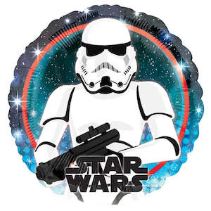 Themed Foil Balloons: Star Wars Galaxy Stormtrooper Foil Balloon