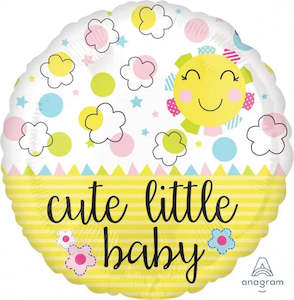 Themed Foil Balloons: Cute Little Baby Sunshine Foil Balloon