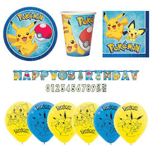 Party Packs 1: Pokemon Party Essentials for 8 - SAVE 5%