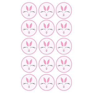 Bunny Edible Cupcake Images