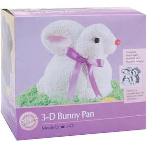 Birthday Bunny: 3D Bunny Rabbit Cake Tin Hire
